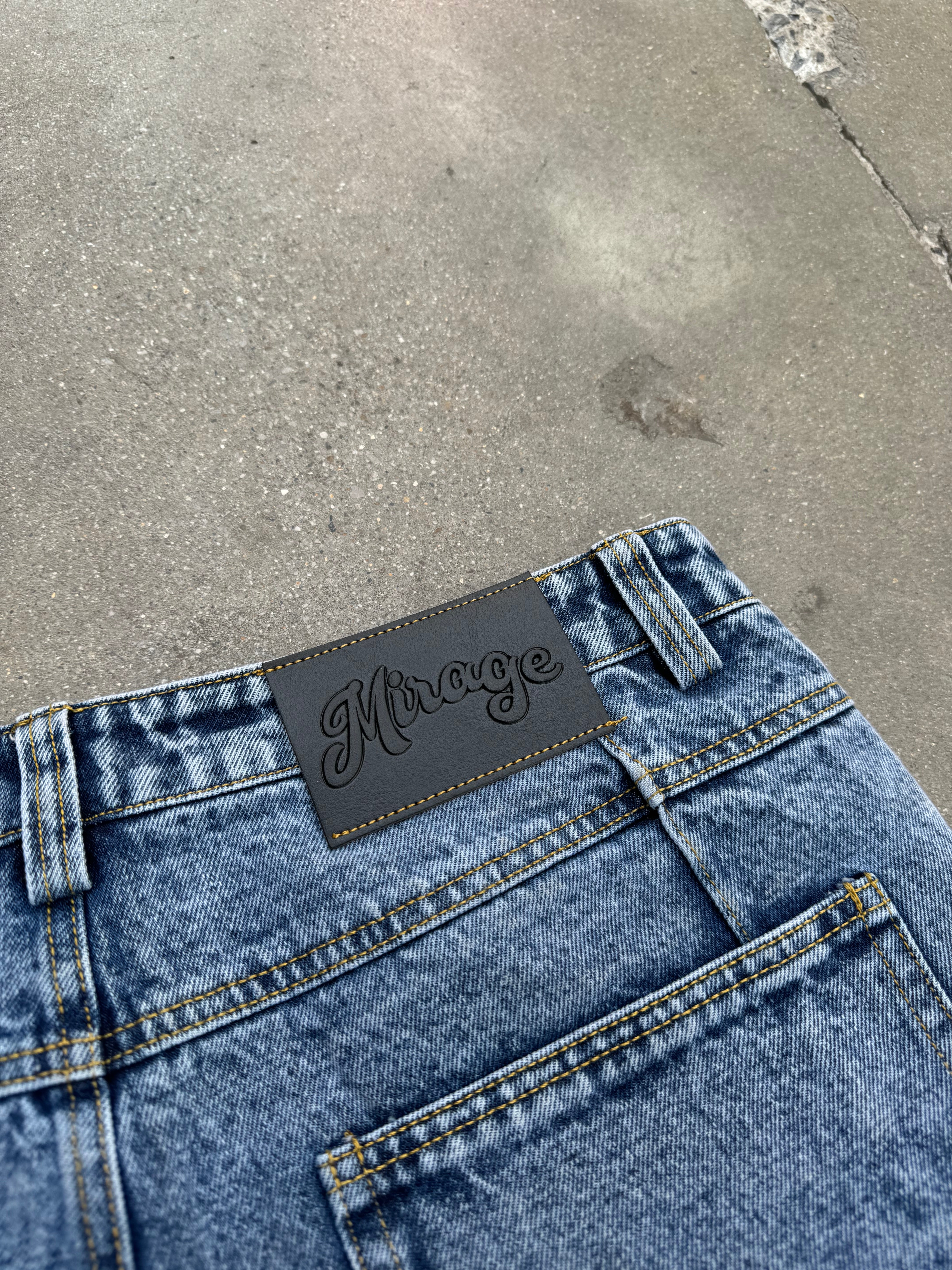 BLUE DENIM PANT MIRAGE