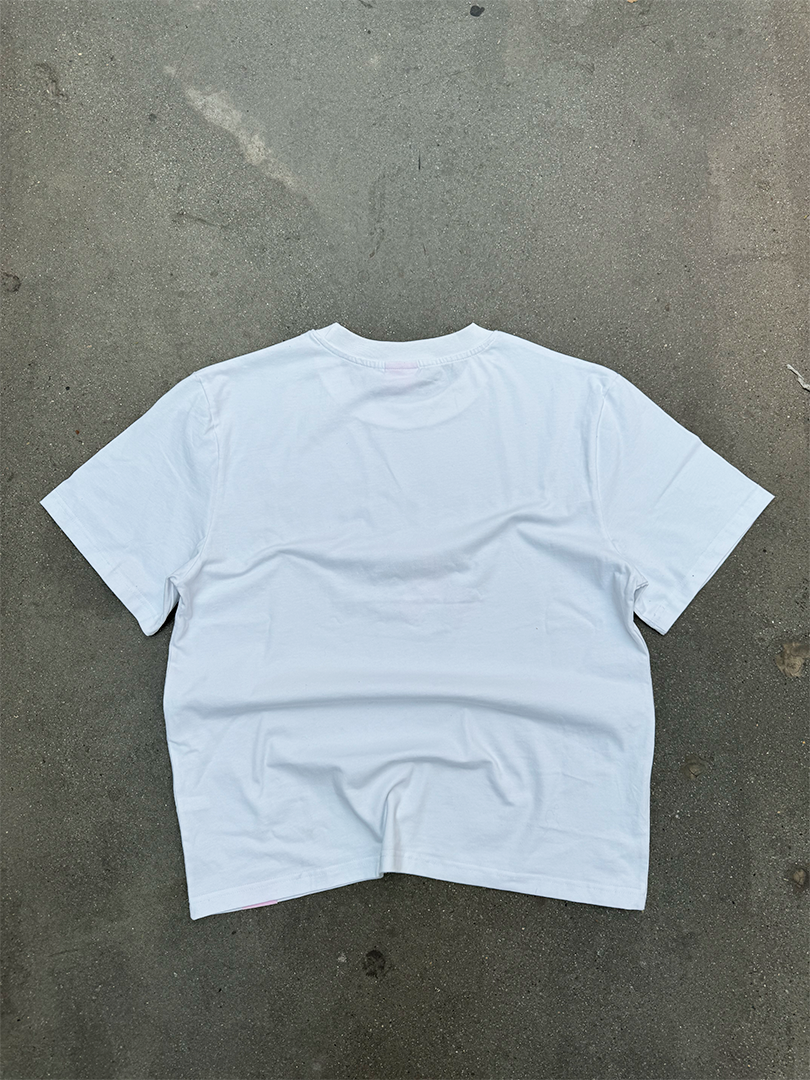 PINK LOGO TEE MIRAGE