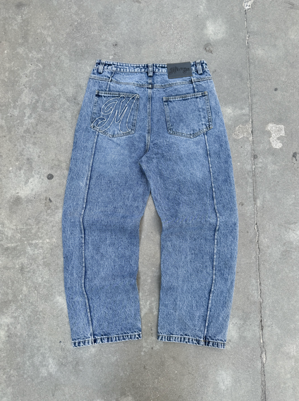 BLUE DENIM PANT MIRAGE