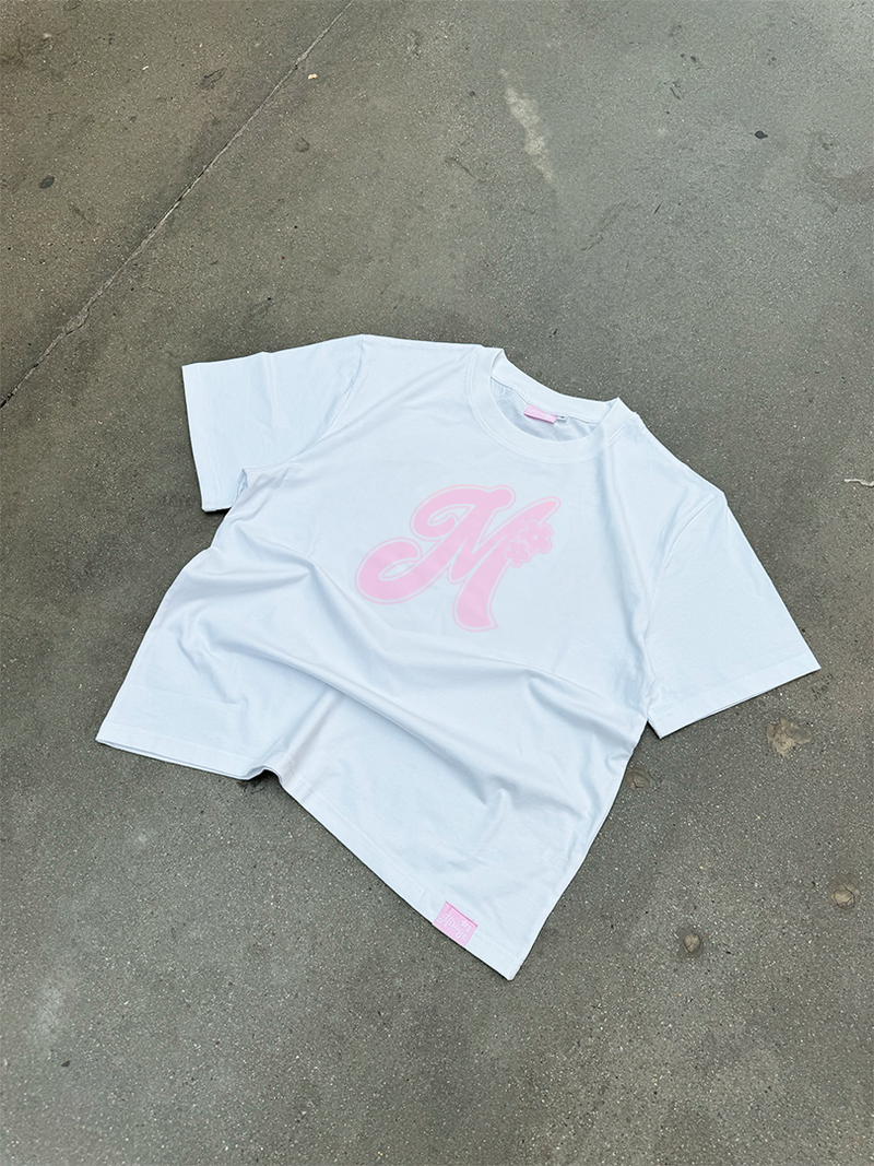 PINK LOGO TEE MIRAGE